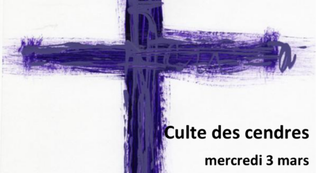 Culte du Mercredi des cendres