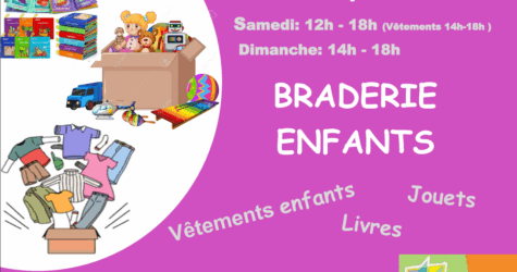 Braderie enfants – rentrée